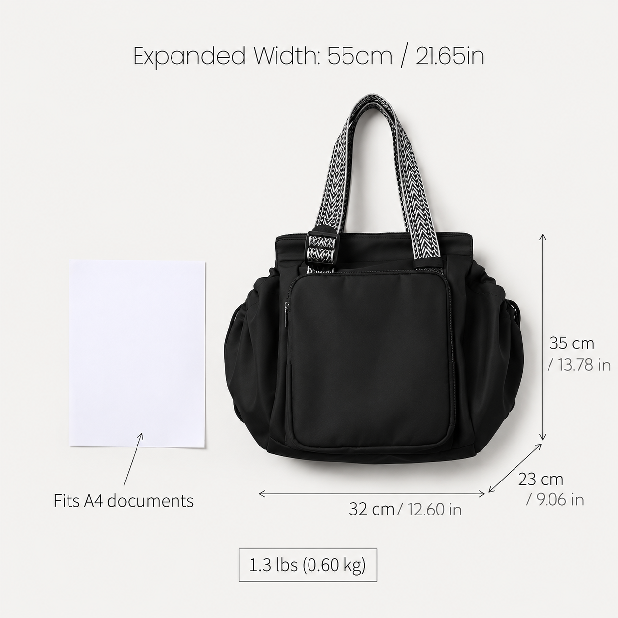 Multi-Functional Luxury Travel & Diaper Tote
