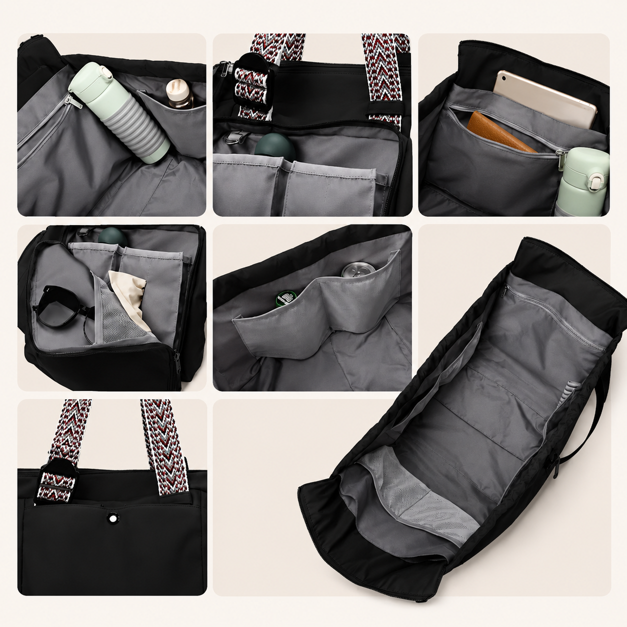 Multi-Functional Luxury Travel & Diaper Tote