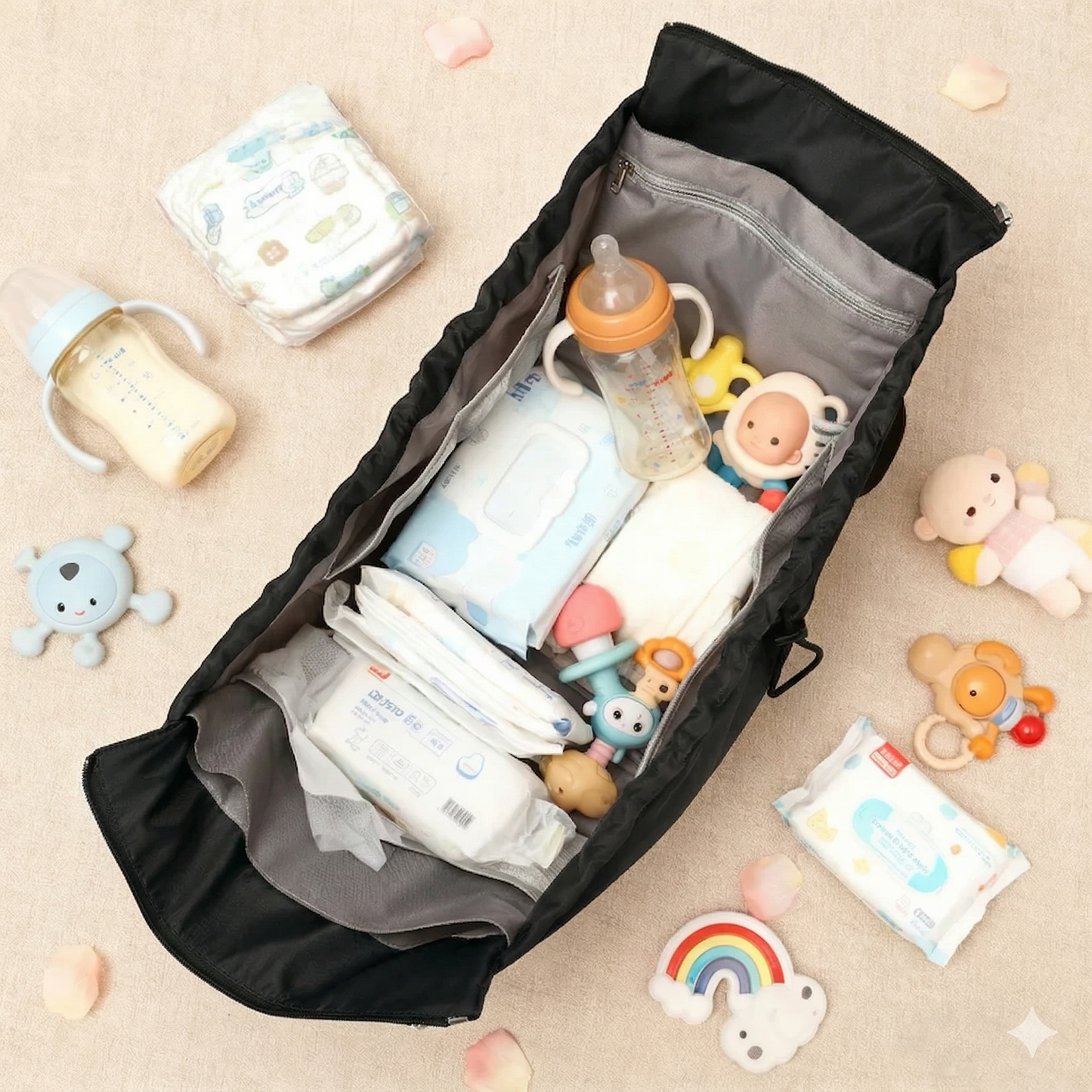 Multi-Functional Luxury Travel & Diaper Tote