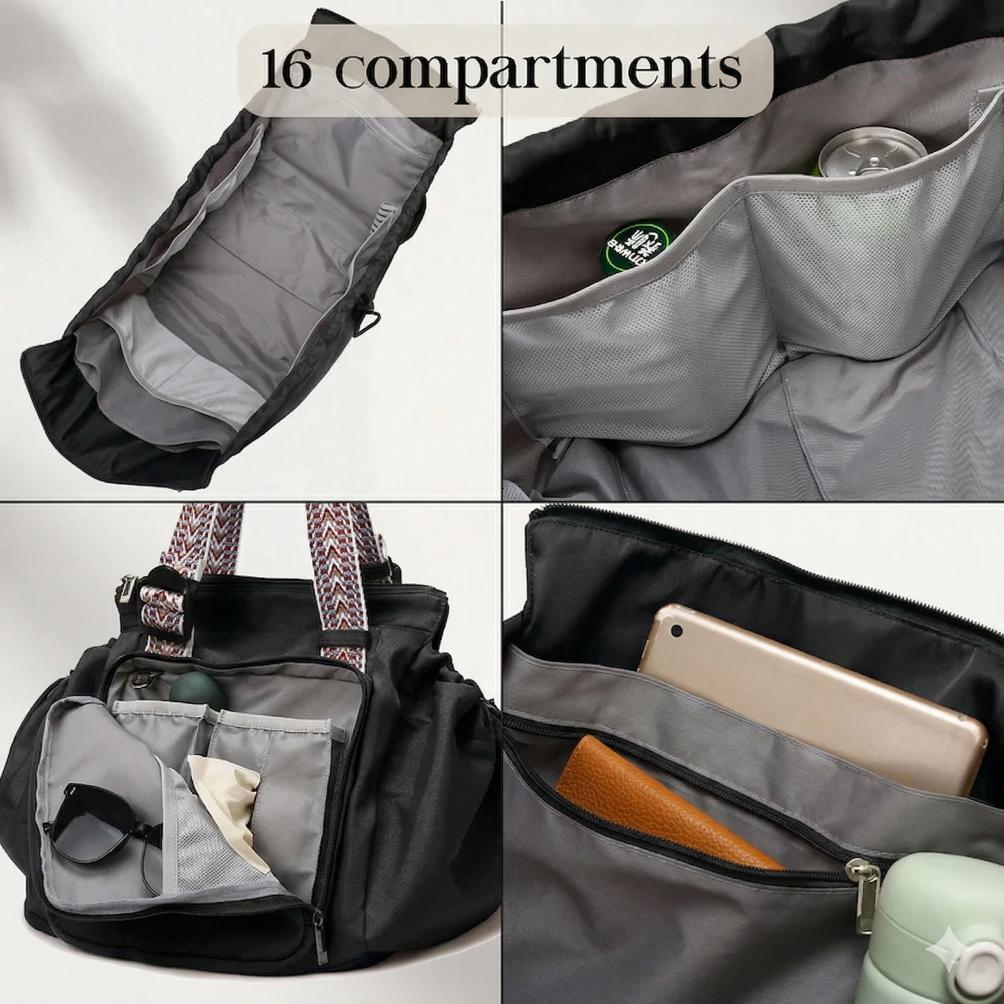 Multi-Functional Luxury Travel & Diaper Tote