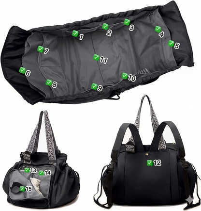 Multi-Functional Luxury Travel & Diaper Tote