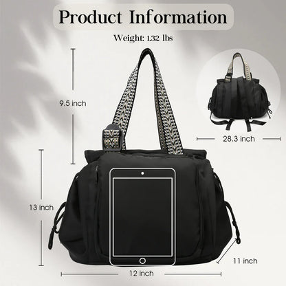 Multi-Functional Luxury Travel & Diaper Tote